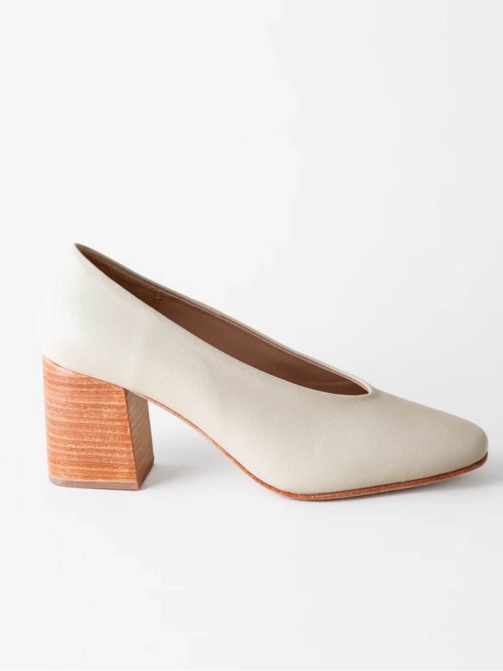 HUMA BLANCO SALVADOR PUMP SHOES HEELS